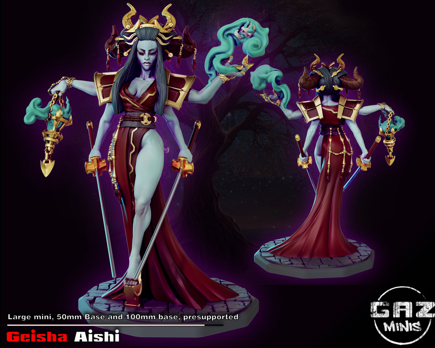 Gaz Minis - Geisha Aishi (Large) - 2023 April