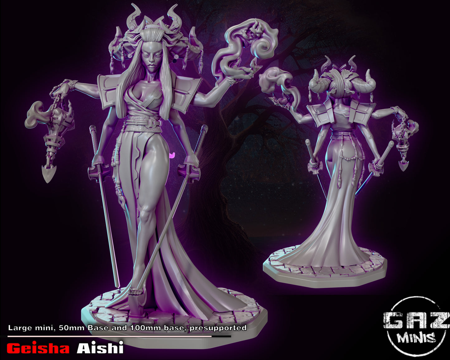 Gaz Minis - Geisha Aishi (Large) - 2023 April