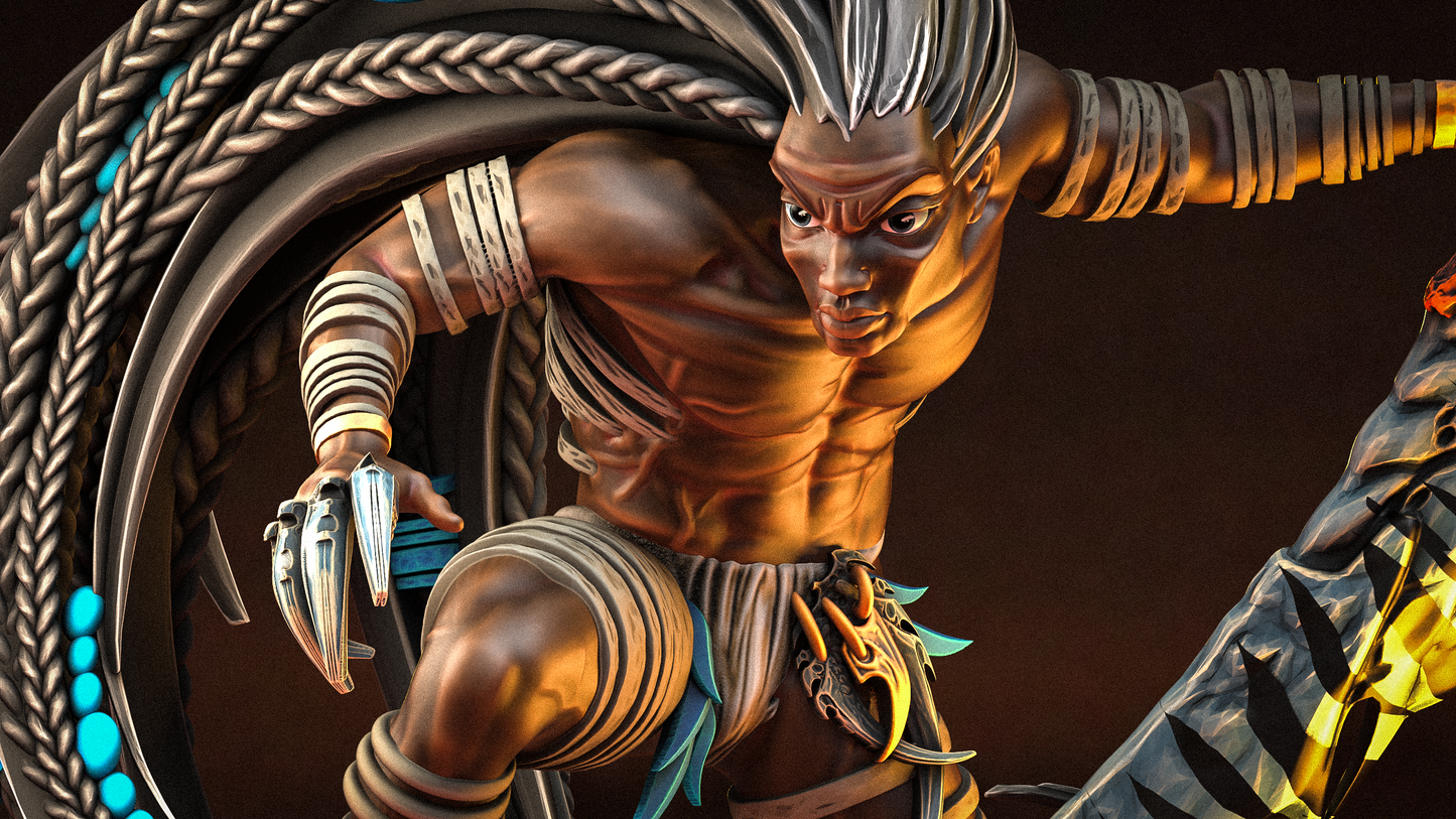 Heroes Infinite Raging Heores - Akora, the Sacred Hunter - 2024 Mortenburg Chronicles - Hive of the Wa´Kura Termigants #56