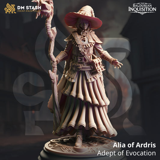 DM Stash - Alia of Ardris - Baldurian Inquisition 2025 March