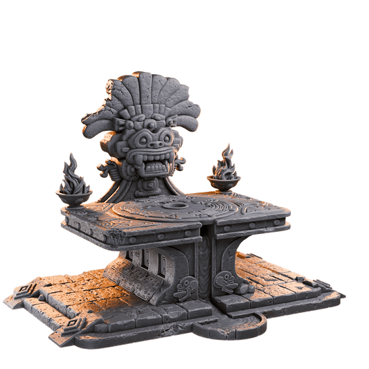 Loot Studio - Altar oh Ihuitl, 7.5x5.5cm Terrain - Tomb of the Serpent God 2025 June