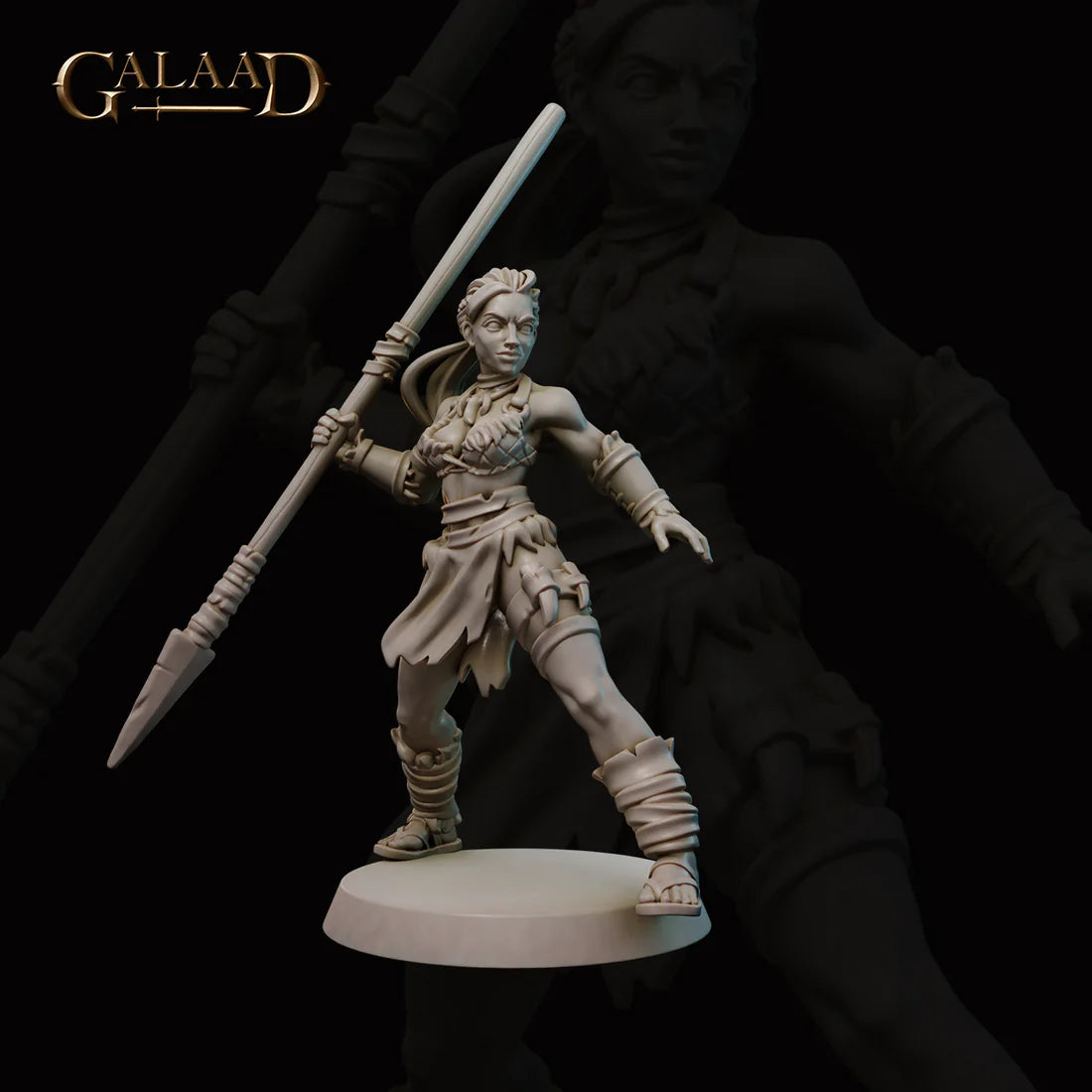Galaad - Amazon Spear Human Barbarian - Amazon and Shamans 2022 Noviembre