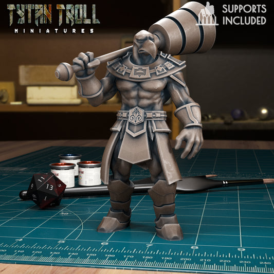 Tytan Troll - Amber Golem 5 (Large), The Curse of Stradh - 2024 August