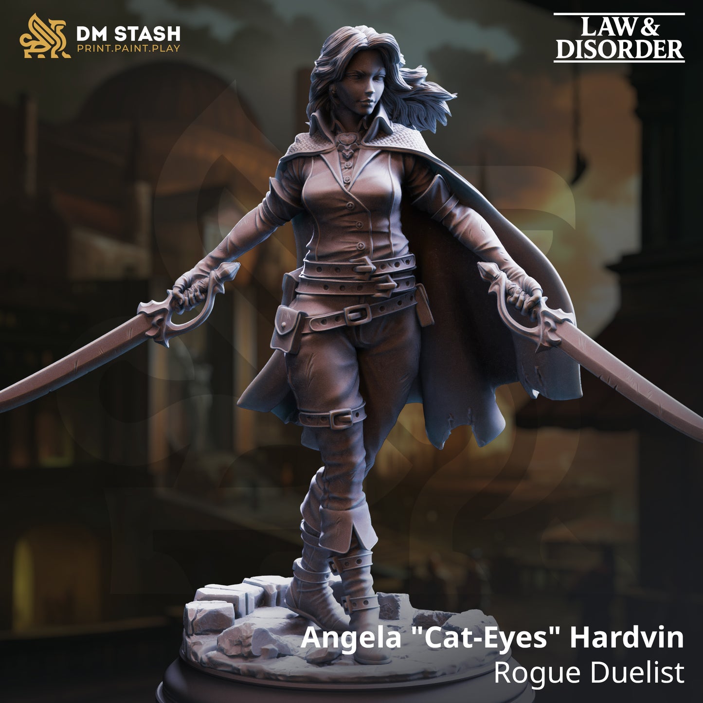 DM Stash - Angela Cat-Eyes Hardvin, Rogue Duelist - Law & Disorder 2025 December