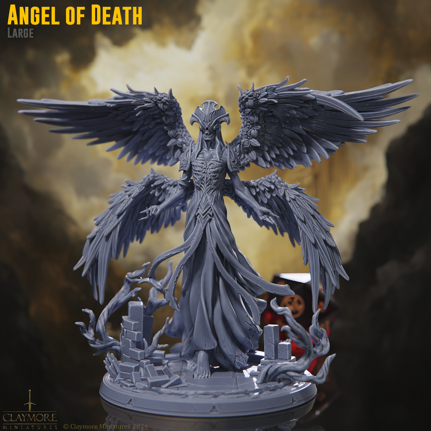 Claymore Miniatures - Angel of Death (L) - Trial of Souls 2024 December