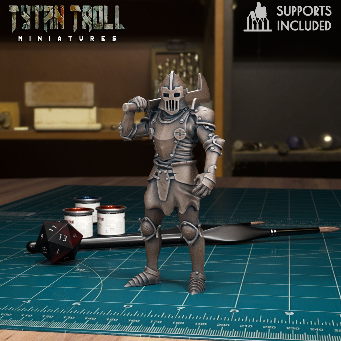 Tytan Troll - Animated Armour 3, The Curse of Stradh - 2023 July