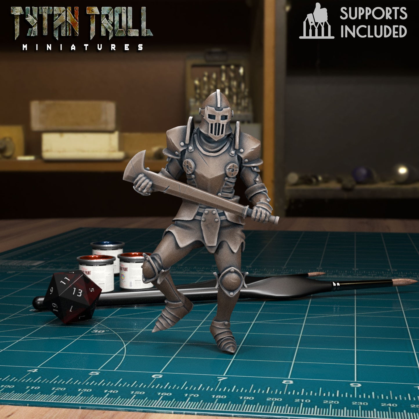 Tytan Troll - Animated Armour 5, The Curse of Stradh - 2023 July