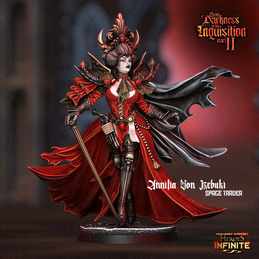 Heroes Infinite Raging Heores - Annilia Von Kebuki, Rogue Traders  - Grim Darkness of the Inquisition 2 #40