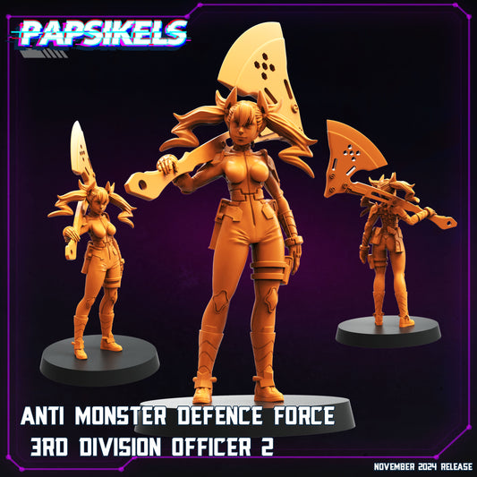 Papsikels - Anti Monster Defence Force 3rd Division Officer 2 - 2024 November