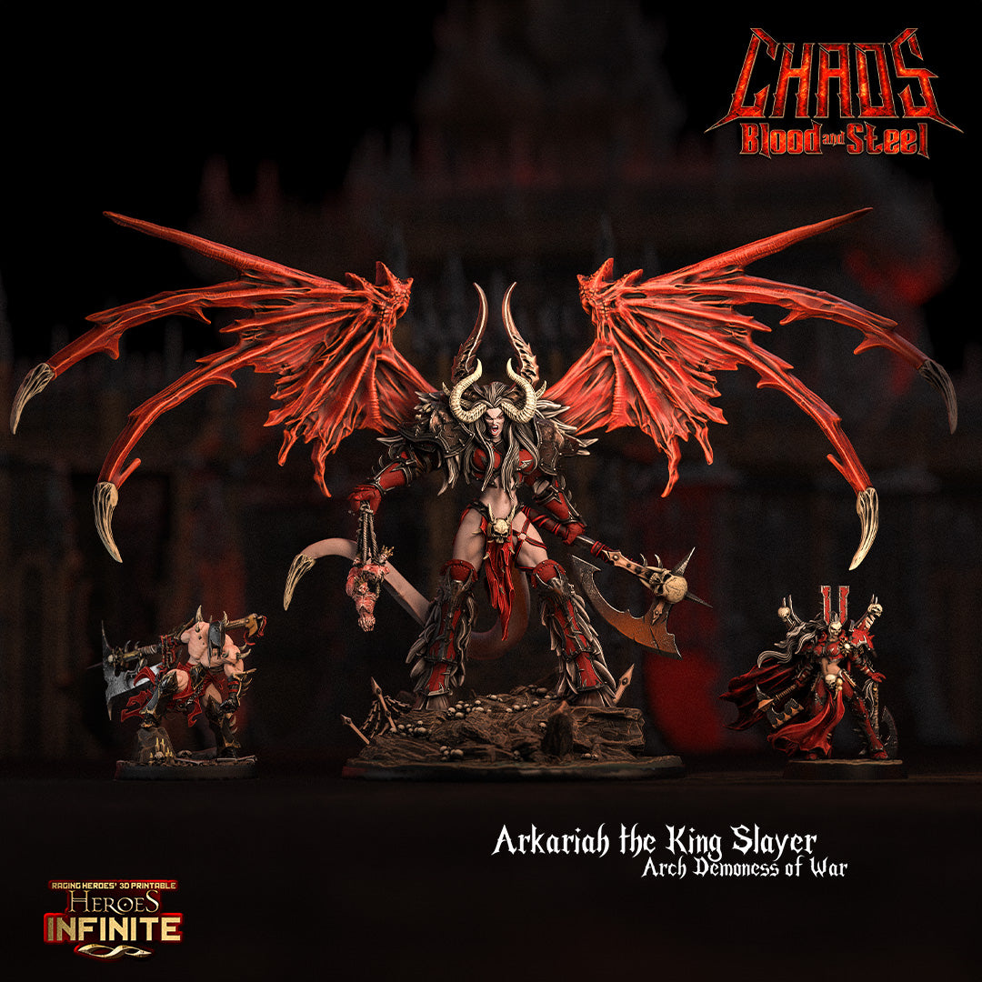 Heroes Infinite Raging Heores - Chaos Blood & Steel 2024 January Release