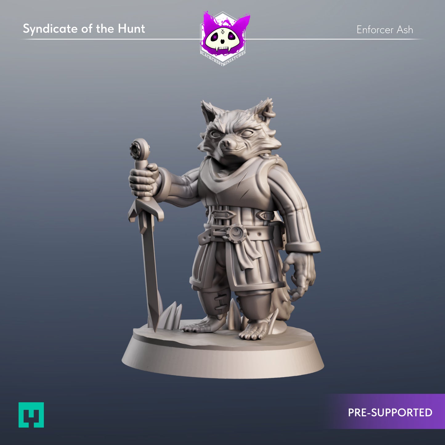 Syndicate of the Hunt - Raccoonfolk Adventurers