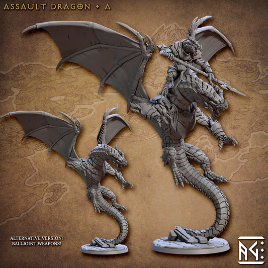 Artisan Guild - Assalut Dragon & Dragonrider A - Draconian Scourge 2023 June