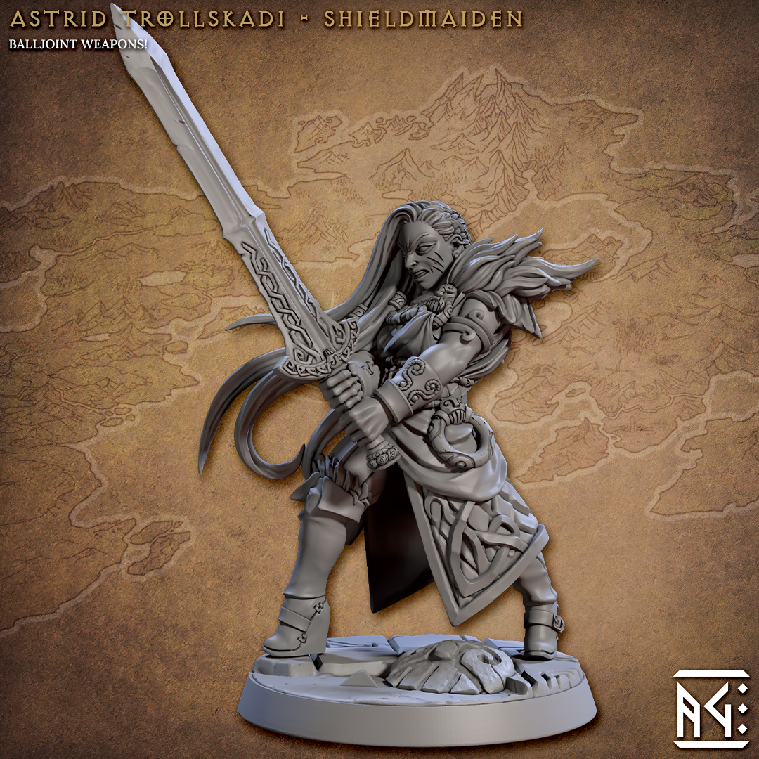 Artisan Guild - Astrid Trollskadi, Shieldmaiden - Skutagaard Northmen Saga 2023 August