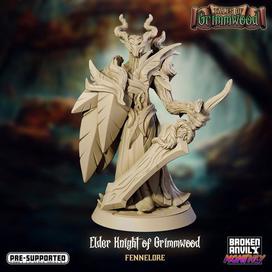 Broken Anvil - Fennelores, Elder Knight of Grimmwood - Tales of Grimwood 2021 August