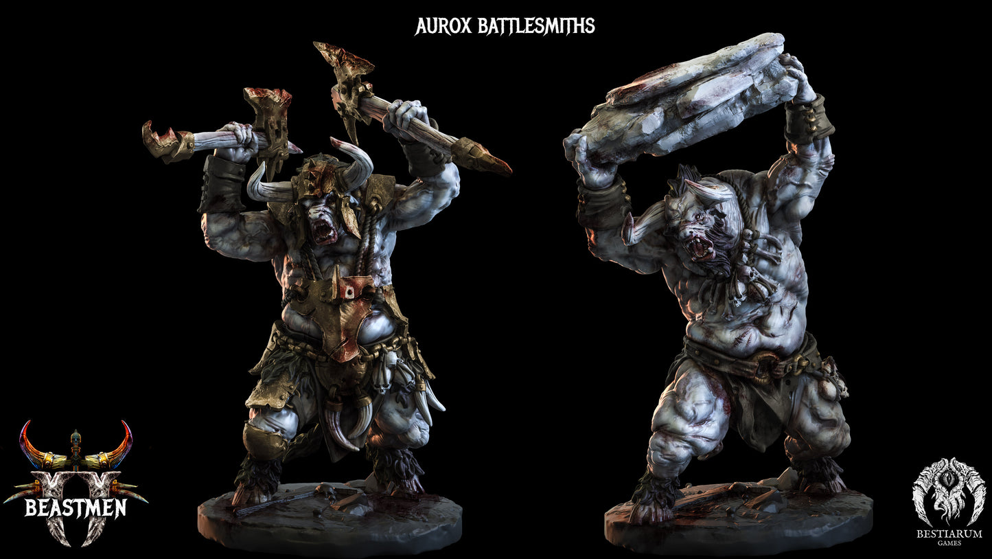 Bestiarum miniatures - Aurox Battlesmith Minotaur - Beastmen 2 - 2022 October