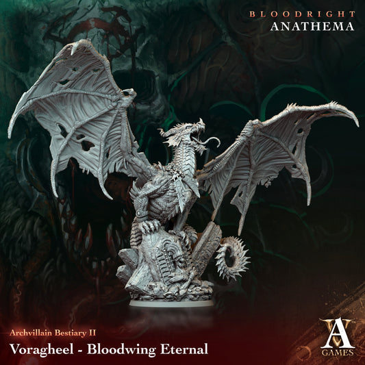 Archvillain Games - Voragheel Bloodwing Eternal Dragon Archvillain Bestiary Vol. 2 Bloodright - Anathema 2023 October