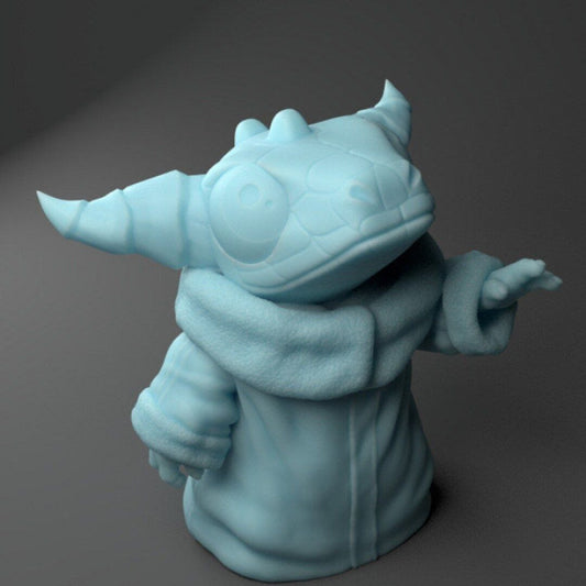 Twin Goddess Miniatures - Baby Half Dragon, Kobold - 2020 February