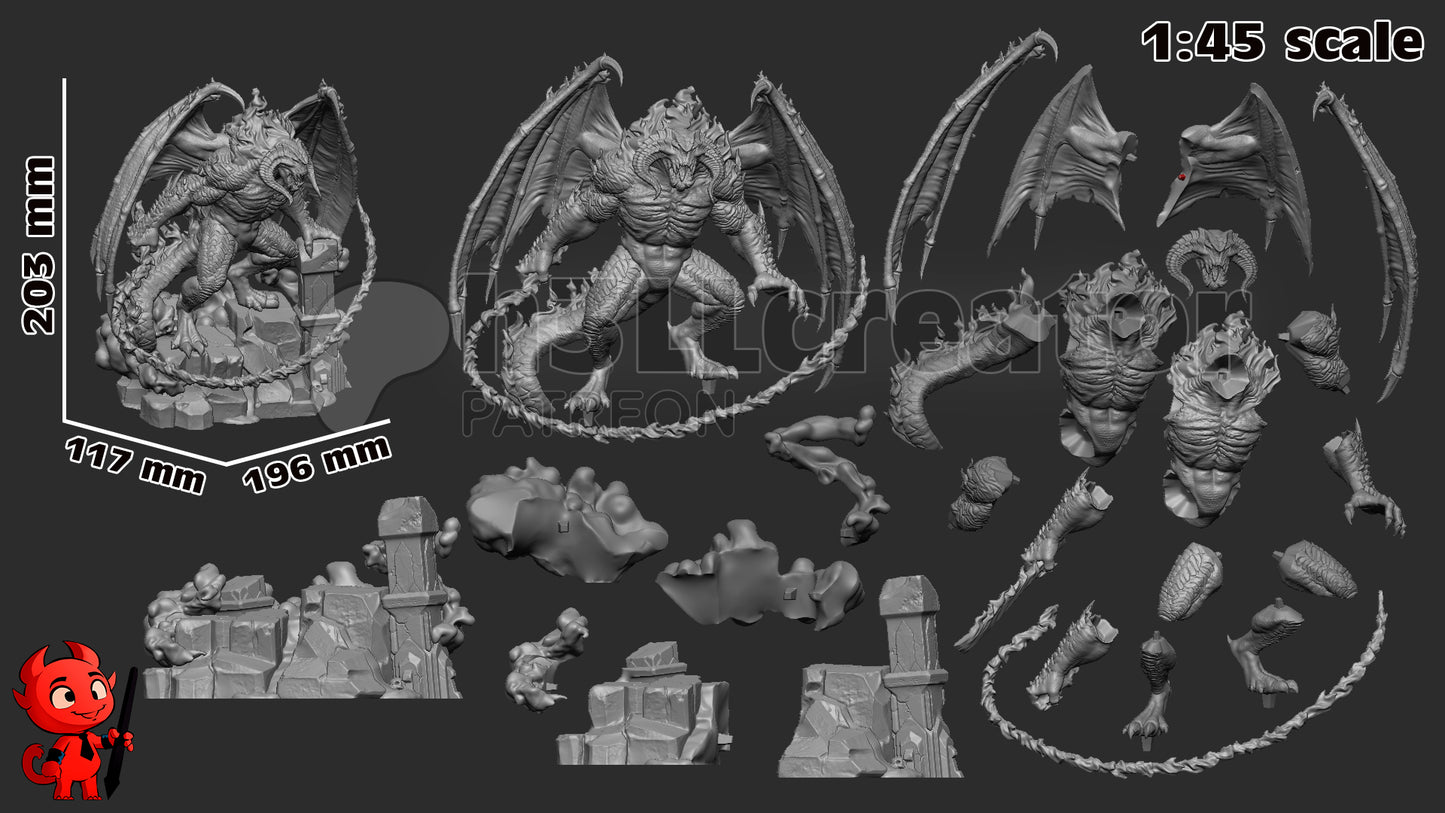 H3LL Creator - Balrog, The Lord of The Rings 20cm