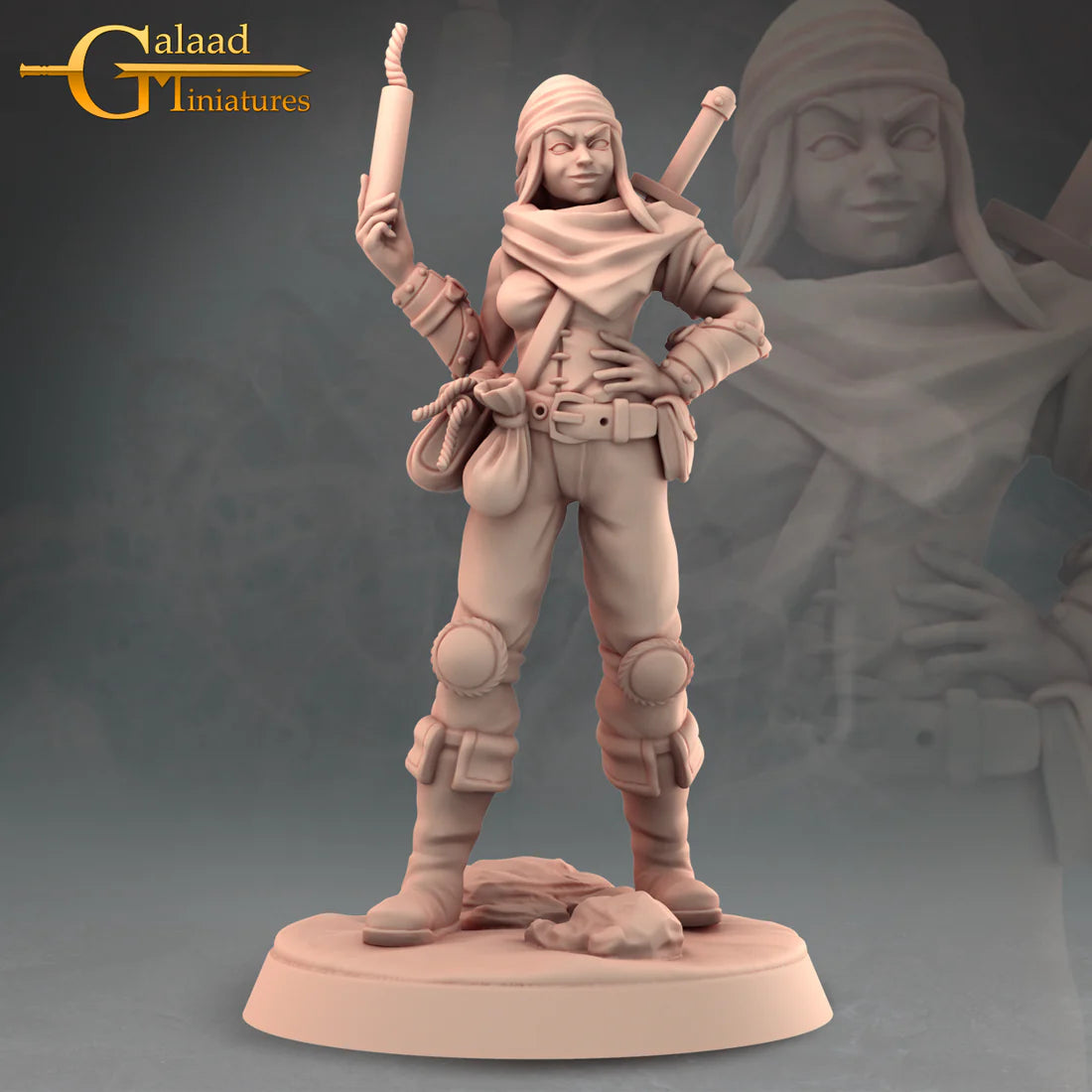 Galaad - Bandit 05_MMF Human Artificer - Starter Pack