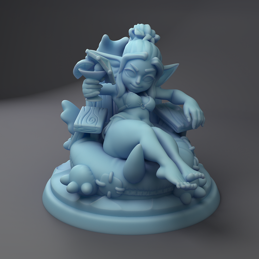 Twin Goddess Miniatures - Goblin Pool Lounger - Summer Sale 2022 July