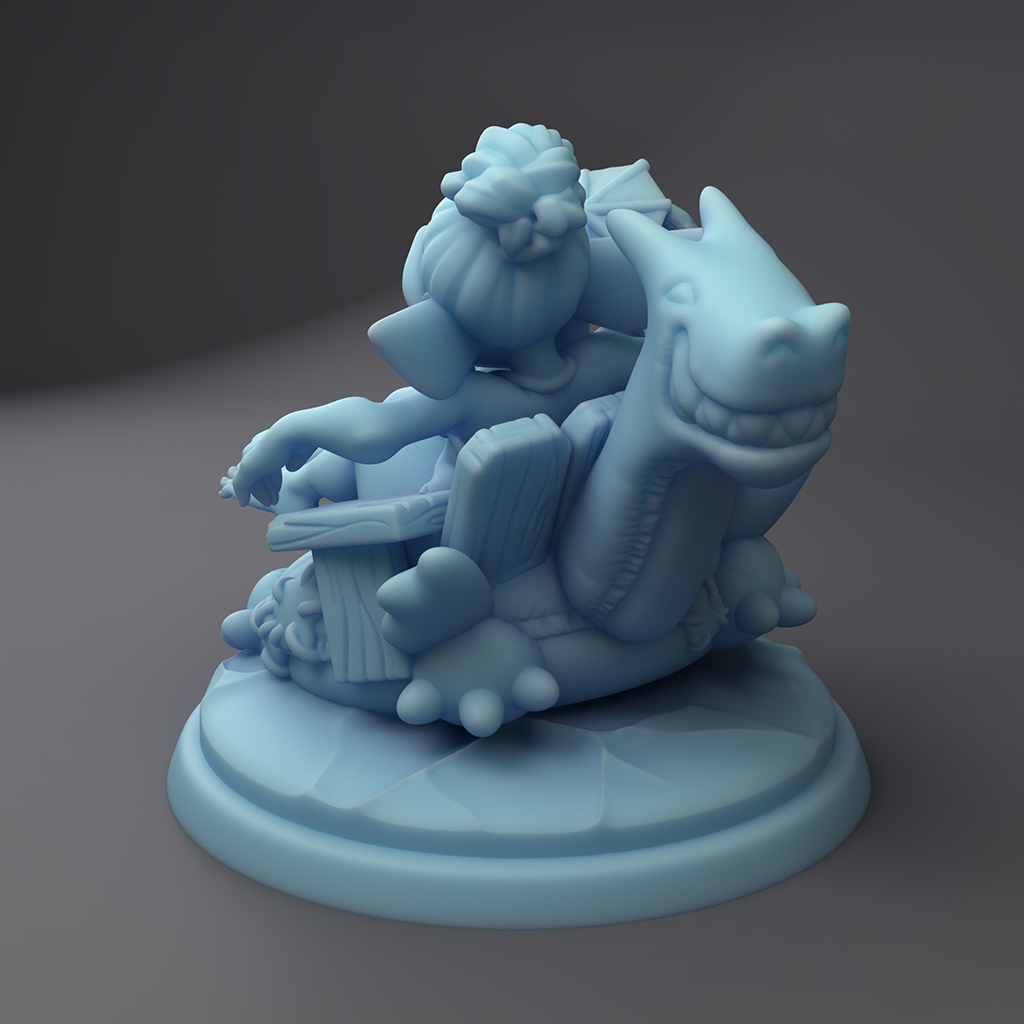 Twin Goddess Miniatures - Goblin Pool Lounger - Summer Sale 2022 July