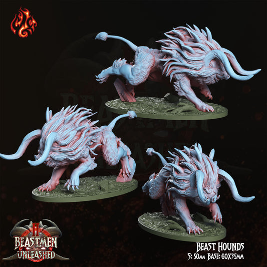 Crippled God Foundry - Beast Hound 3 (Large) - Beastman Unleashed Vol 2 2024 February