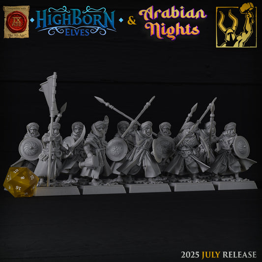 Titan Forge  - Beduin Infantry - Arabian Nights 2025 July