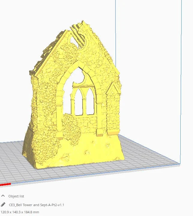 Printable Scenery - Bell Tower and Sept, Terrain.