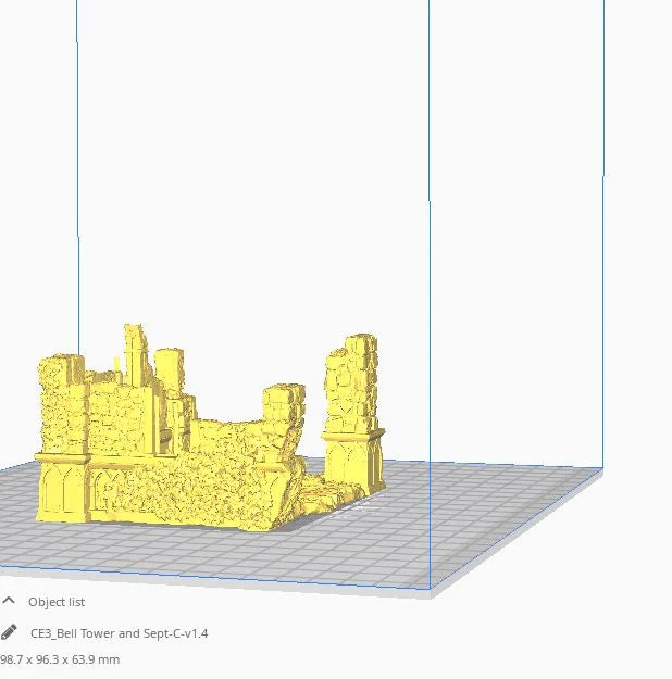 Printable Scenery - Bell Tower and Sept, Terrain.