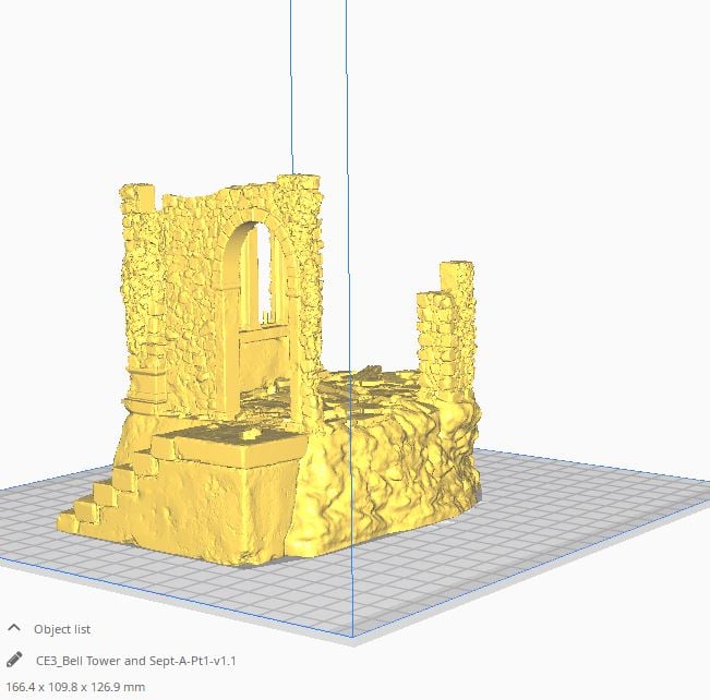 Printable Scenery - Bell Tower and Sept, Terrain.