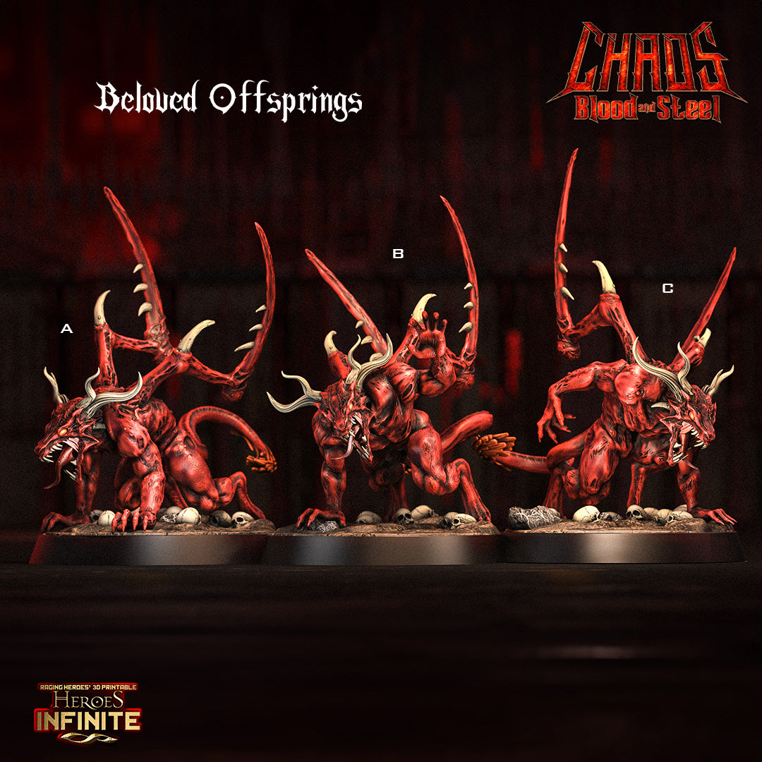 Heroes Infinite Raging Heores - Chaos Blood & Steel 2024 January Release