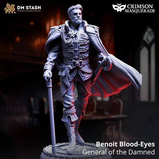 DM Stash - Benoit Blood-Eyes, General of the Damned - Crimson Masquerade 2025 September