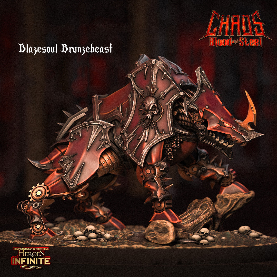 Heroes Infinite Raging Heores - Chaos Blood & Steel 2024 January Release