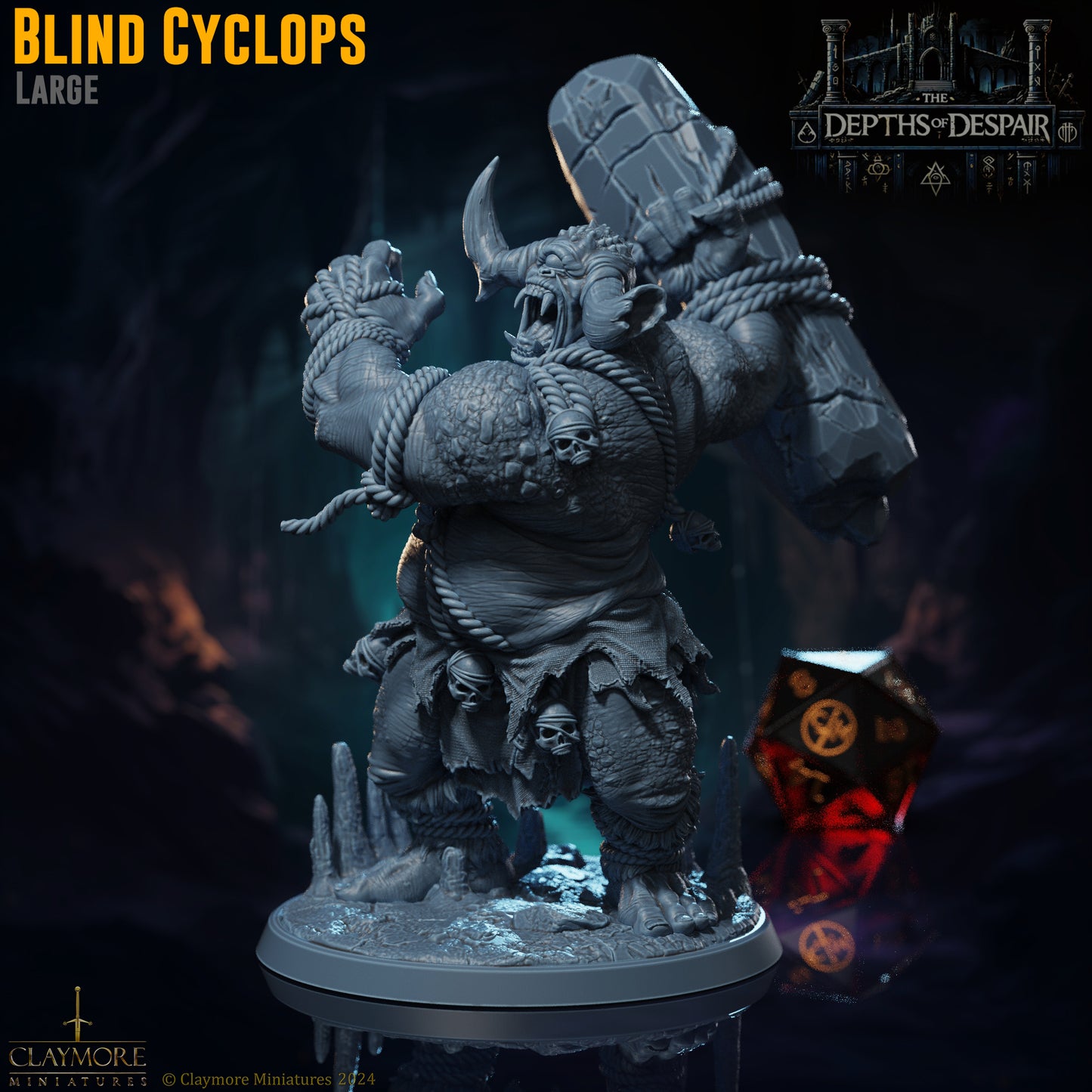 Claymore Miniatures - Depths of Despair 2024 July Release 35mm