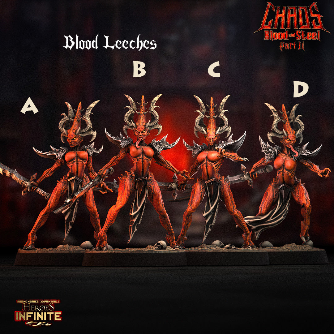 Heroes Infinite Raging Heores - Blood Leches  - Chaos Blood and Steel #48