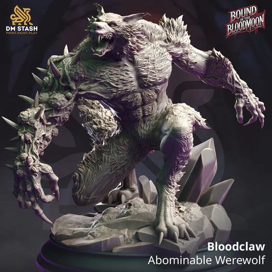 DM Stash - Bloodclaw Abominable Werewolf - Bound in the Bloodmoon 2024 October Release