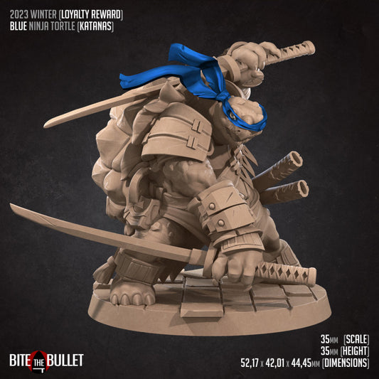 Bite the Bullet - Teenage Mutant Ninja Turtles, Leonardo Blue - Reward 2023