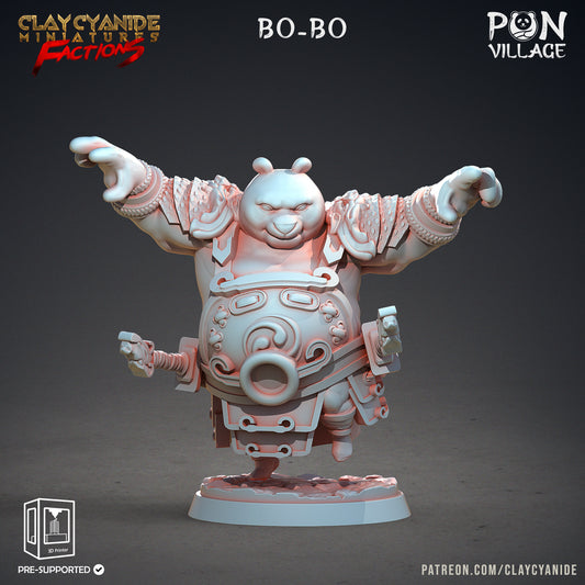 Clay Cyanide - Bo Bo, Monk Panda -Pon Village 2022 April