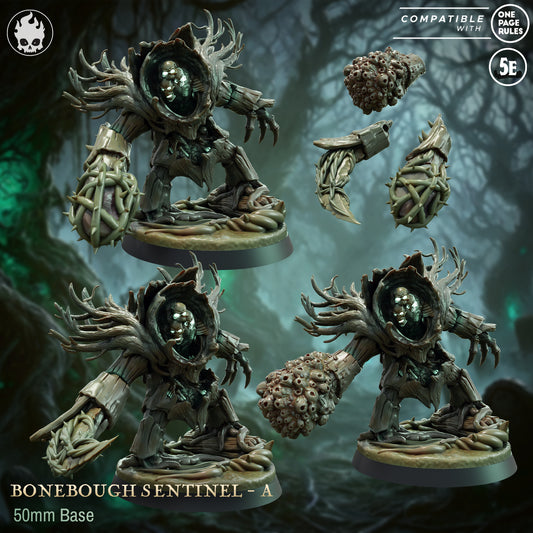 Flesh Craft Studio  - Bonebough Sentinel A (Large) - The Hollowroot Covenant 2025 June