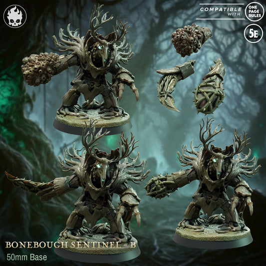 Flesh Craft Studio  - Bonebough Sentinel B (Large) - The Hollowroot Covenant 2025 June