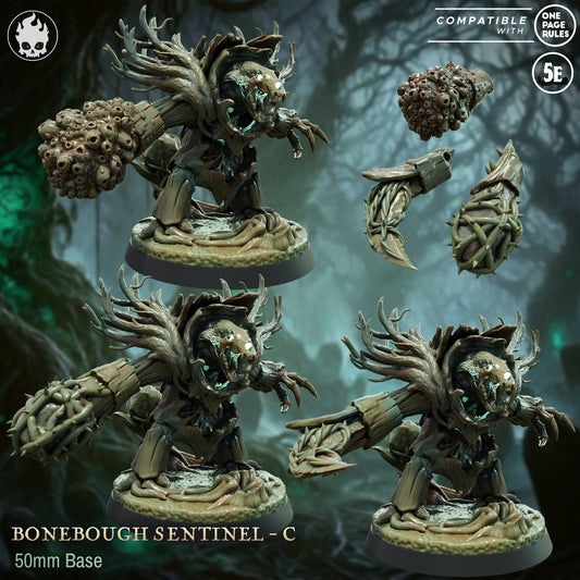 Flesh Craft Studio  - Bonebough Sentinel C (Large) - The Hollowroot Covenant 2025 June