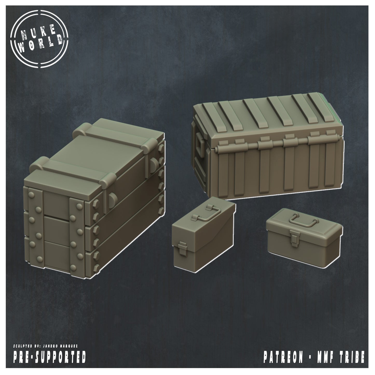 Nuke World - Box Set, Terrain  2024 August