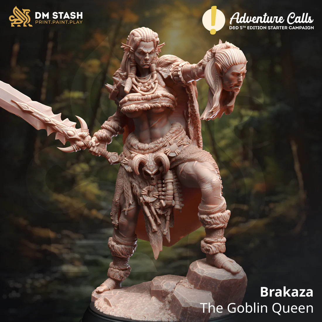 DM Stash - Brakaza - The Goblin Queen - Adventure Calls 2024 January