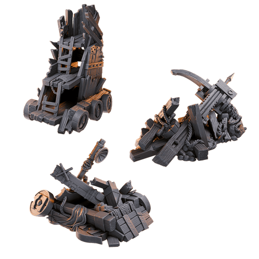 Loot Studio - Terrain, Broken Siege Weapons - Rise of Draconians  2024 December