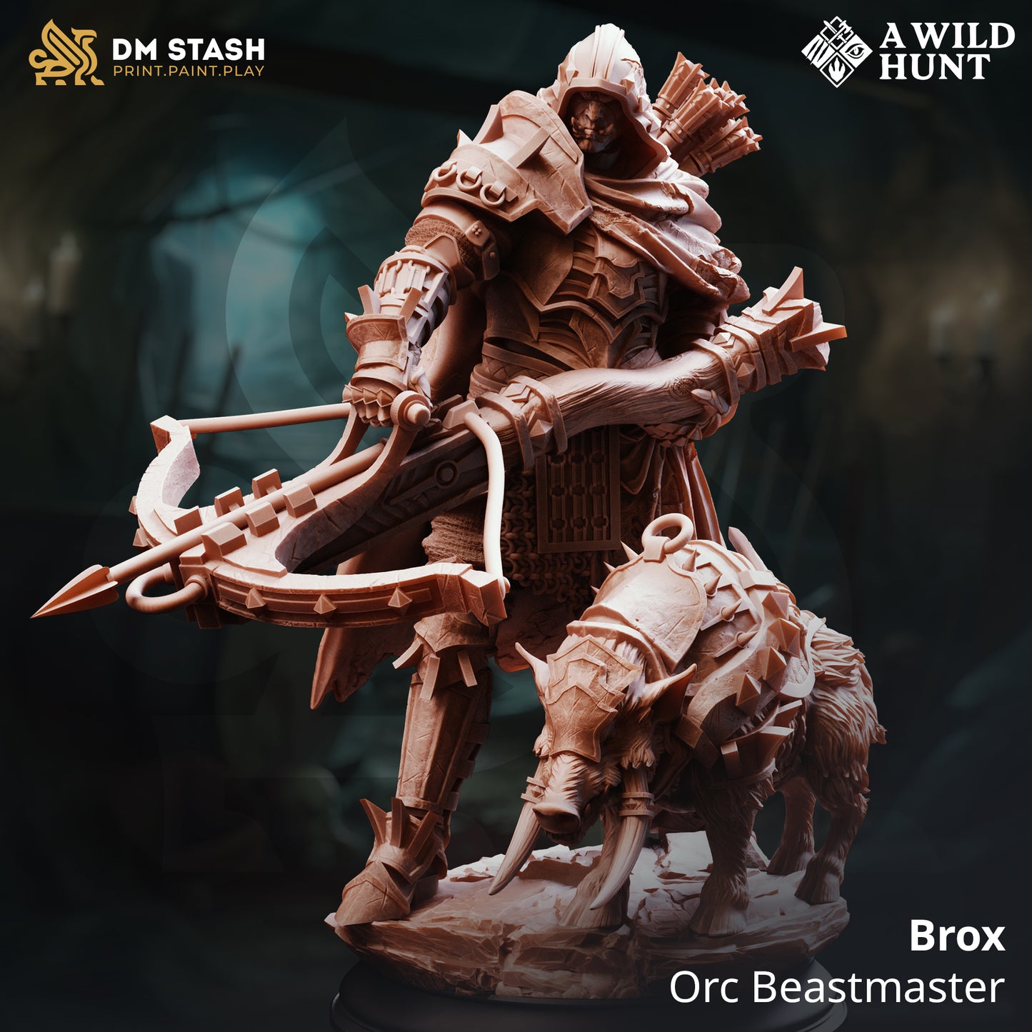 DM Stash - Brox, Orc Ranger Beastmaster - A Wild Hunt 2025 November