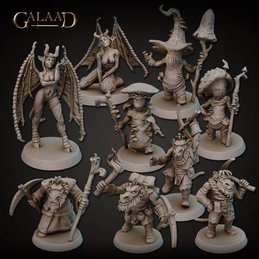 Galaad - Succubus Myconids and Kobolds 2023 August Release