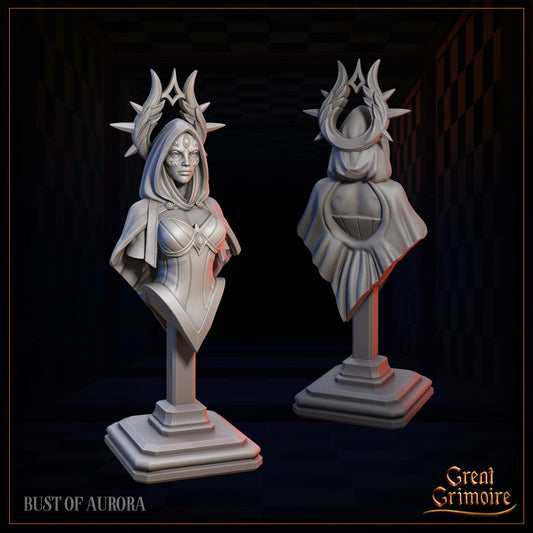 Great Grimoire - Bust of Empress Aurora - Celestial Gambit 2024 January