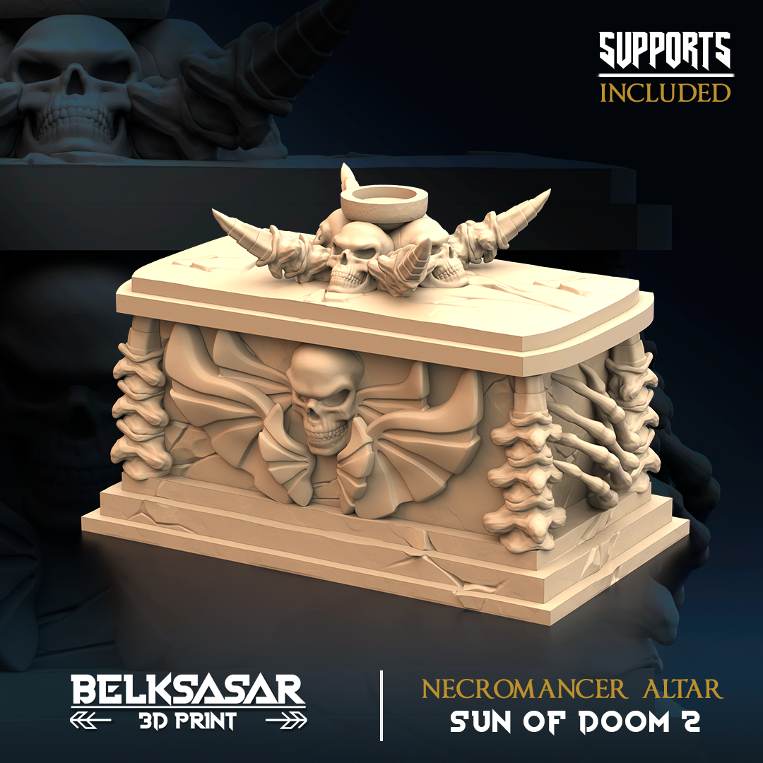 Belksasar - Necromancer Altar, Terrain - Sun of Doom 2025 April