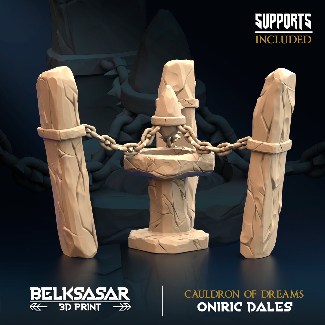 Belksasar - Cauldron of Dreams 6cm Base, Oniric Dreams 2025 January