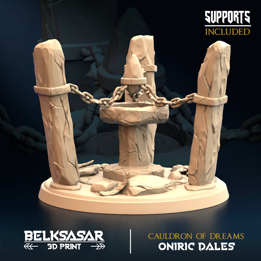 Belksasar - Cauldron of Dreams 6cm Base, Oniric Dreams 2025 January